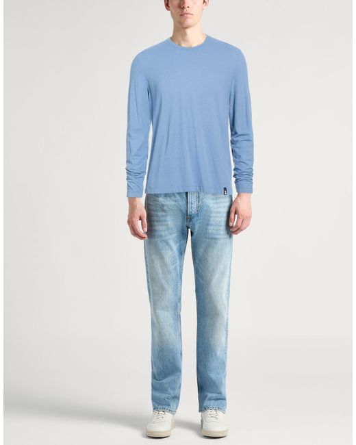 Drumohr Blue T-Shirt for men