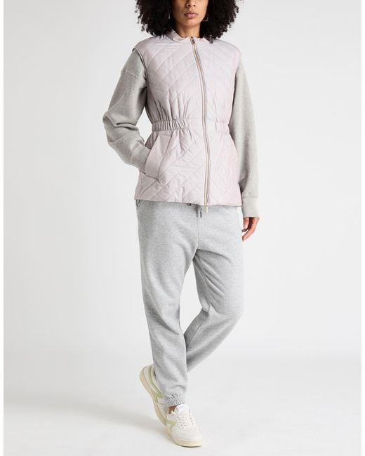 Moorer Pink Taupe Vest Polyamide