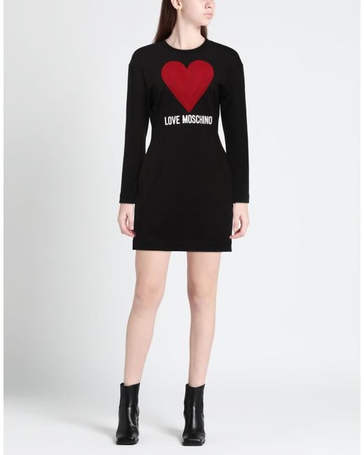 Love Moschino Black Mini Dress