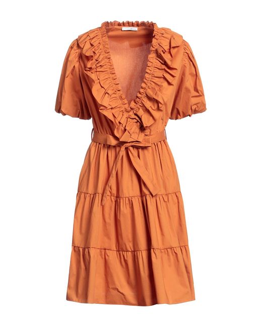 Relish Orange Mini Dress