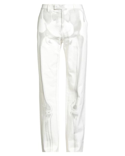Off-White c/o Virgil Abloh White Trouser for men
