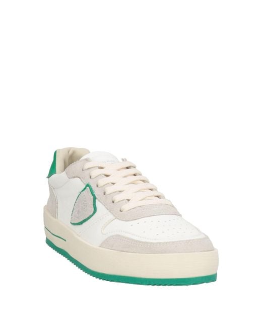 Philippe Model White Sneakers