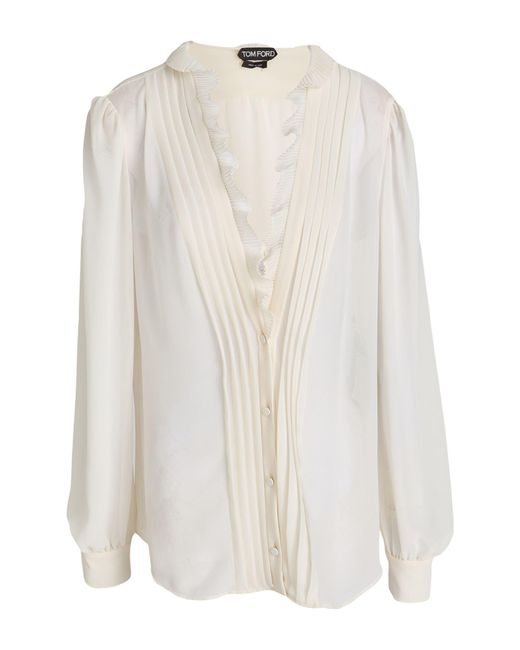 Tom Ford White Shirt Polyester