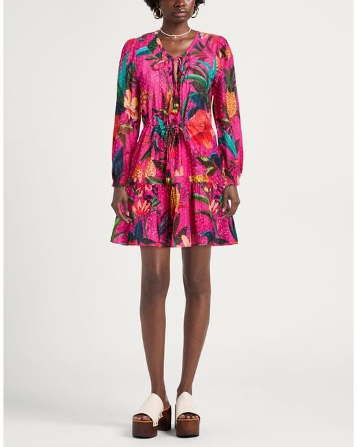 Farm Rio Pink Mini Dress