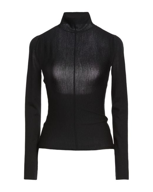 Khaite Black Rollkragenpullover