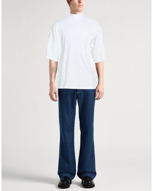 Jil Sander White T-Shirt for men