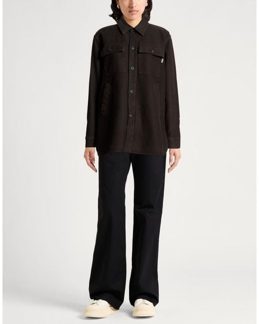 Department 5 Black Denim Outerwear Cotton