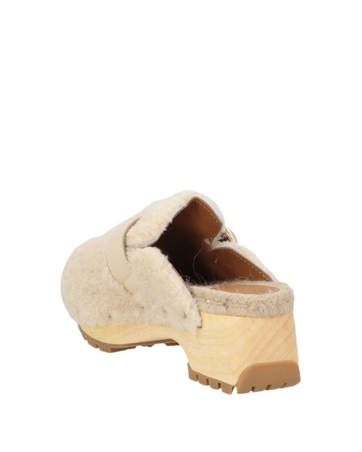 See By Chloé Natural Mules & Clogs