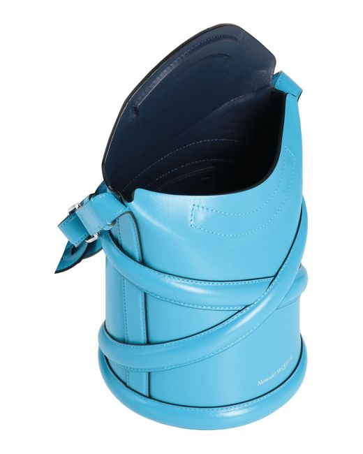 Alexander McQueen Blue Cross-body Bag