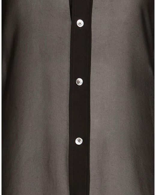 AMI Black Shirt Polyester