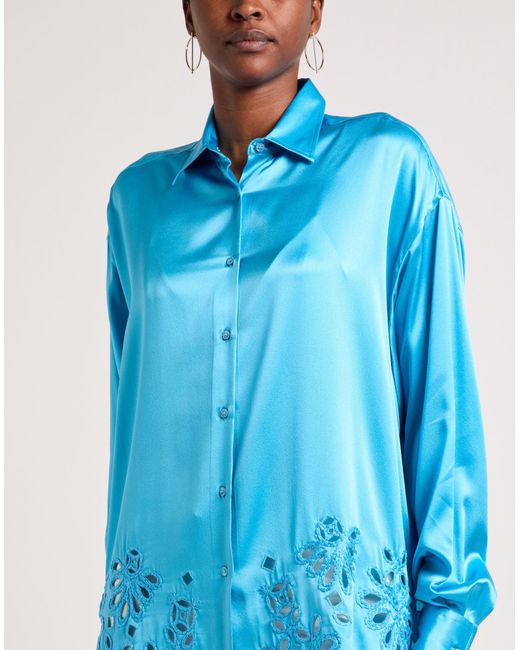 Ermanno Scervino Blue Hemd