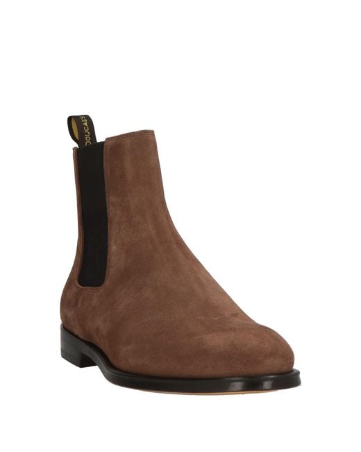 Doucal's Brown Ankle Boots for men