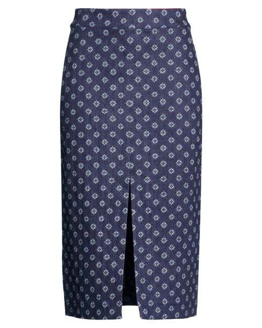 Shirtaporter Blue Denim Skirt