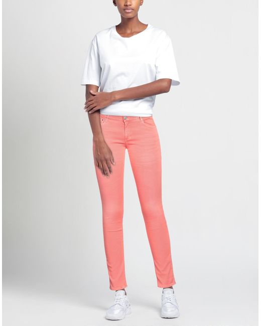 Care Label Pink Jeans