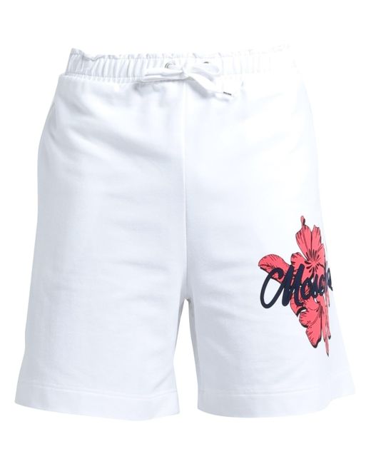 Moschino White Beach Shorts And Trousers for men