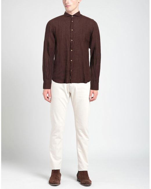 Yes Zee Brown Shirt for men
