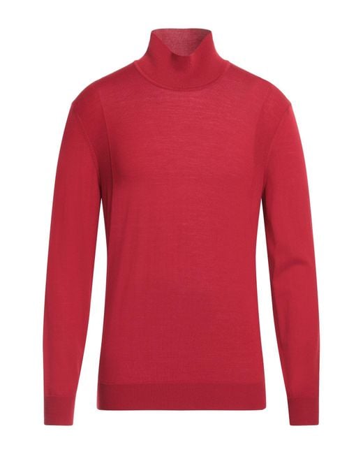 Dunhill Red Turtleneck for men