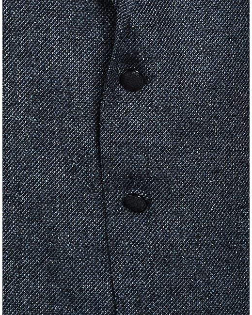 Tagliatore Blue Blazer Wool, Silk, Polyamide for men