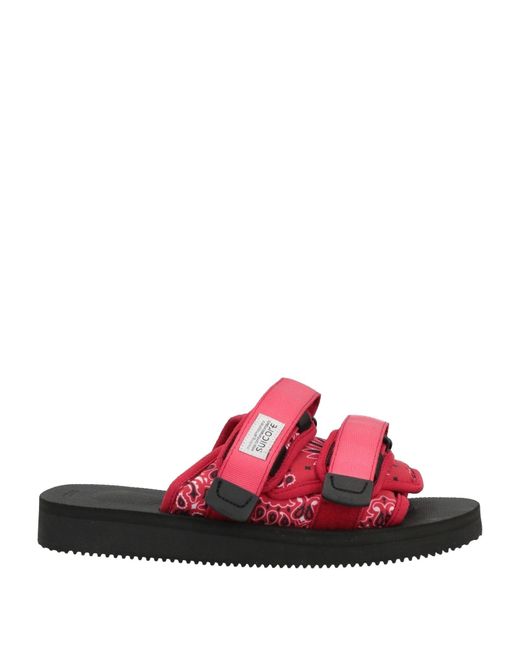 Suicoke Red Sandals