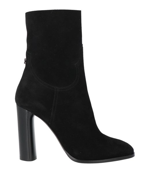 Casadei black shop boots