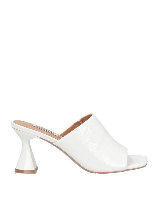 Bibi Lou White Sandals