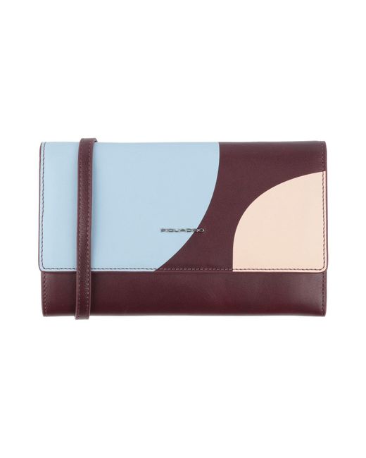 Piquadro Red Crossbody Wallet