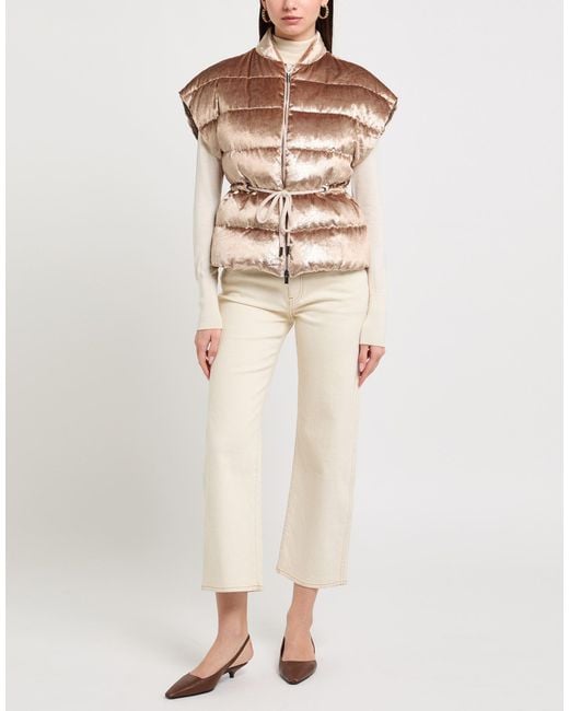 Peserico Brown Vests