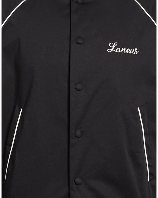 Laneus Black Jacket for men