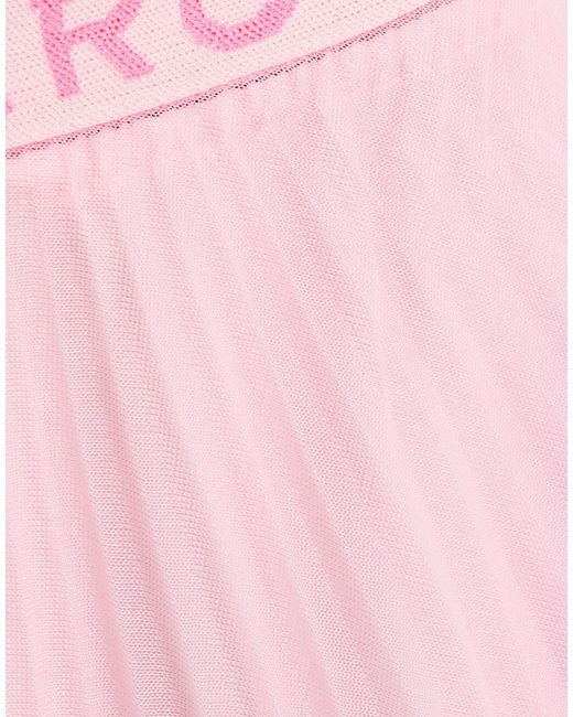 Iceberg Pink Midi Skirt Polyamide, Polyester