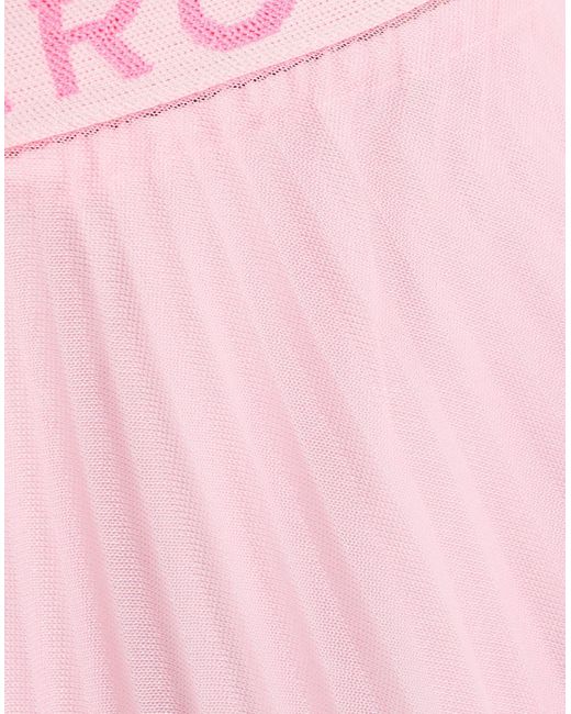 Iceberg Pink Midi Skirt Polyamide, Polyester