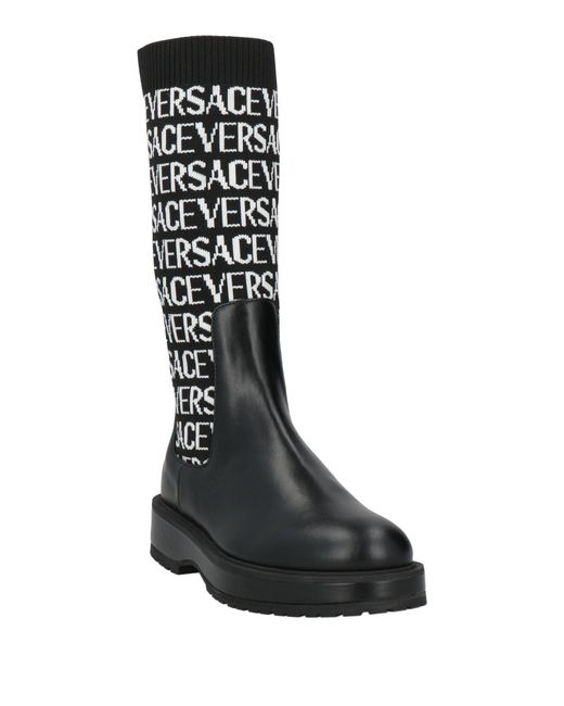 Versace Black Boot