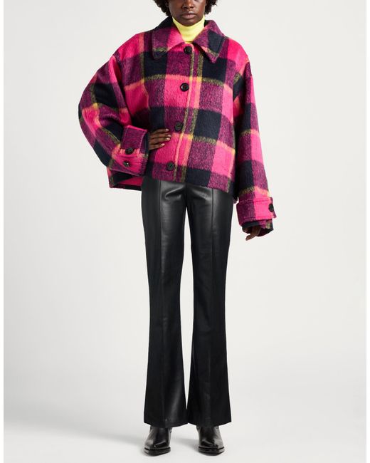 Gaelle Paris Black Pants Polyurethane