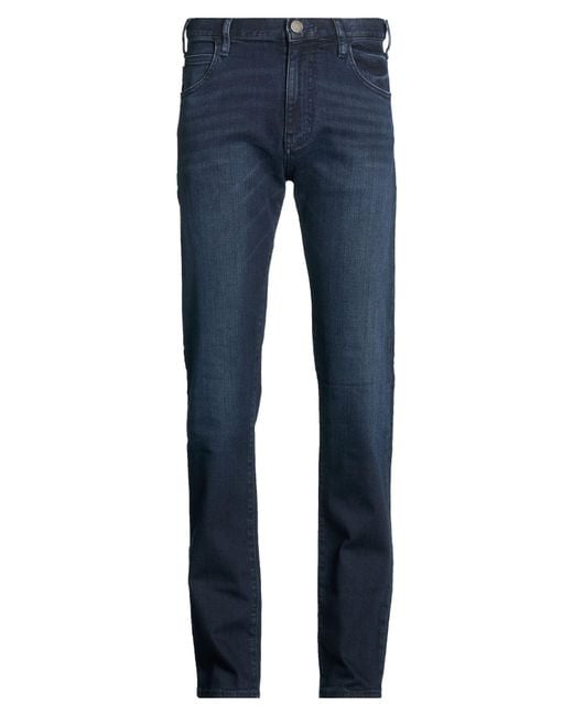Armani Jeans Blue Jeans Cotton, Elastane for men