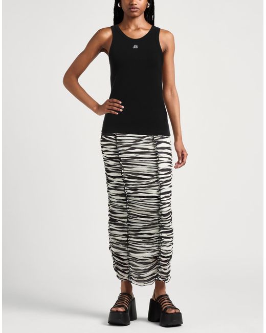 MSGM Black Tank Top