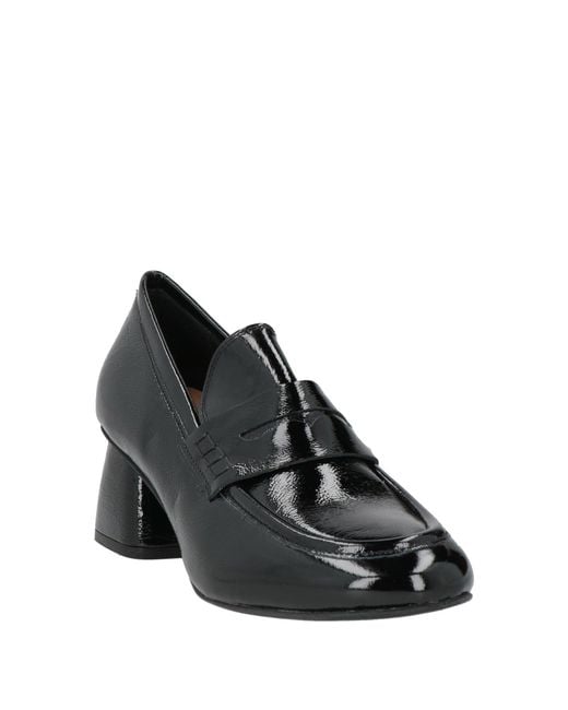 Carmens Black Mokassin