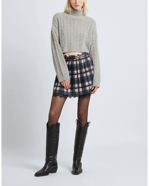 8 by YOOX Gray Turtleneck