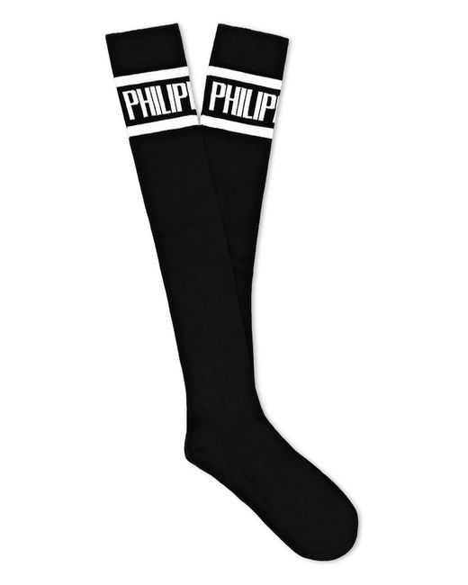 Philipp Plein Black Socken & Strumpfhosen