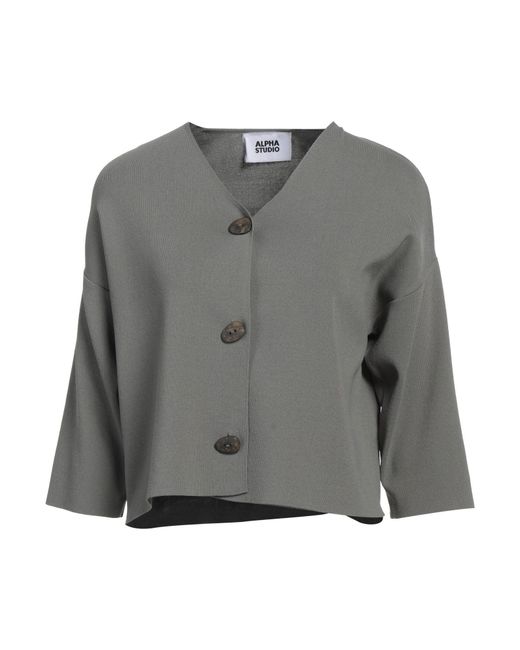 Alpha Studio Gray Cardigan