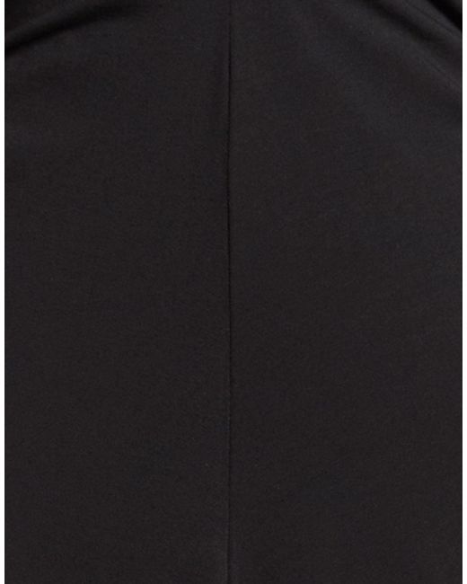 MSGM Black Maxi Dress Cotton, Elastane