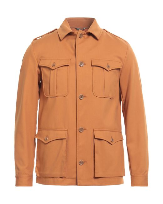 Grey Daniele Alessandrini Orange Jacket for men