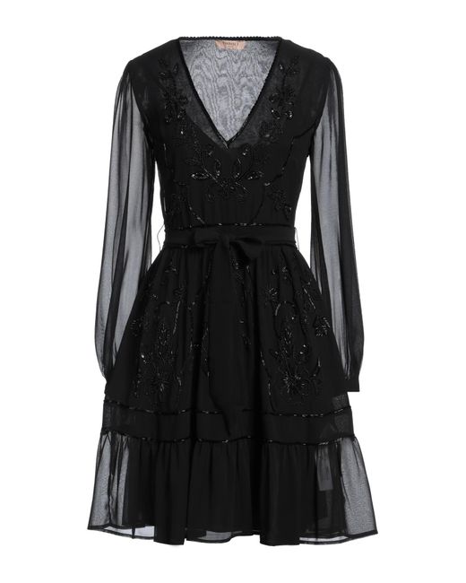 Twinset Black Mini-Kleid