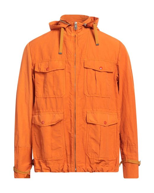 L'IMPERMEABILE Orange Jacket for men