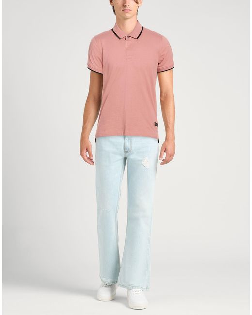 Polo Ferré de hombre de color Pink