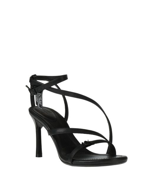 ARMANI EXCHANGE Black Sandals