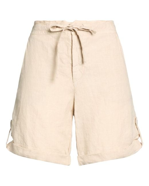 120% Lino Natural Shorts & Bermuda Shorts