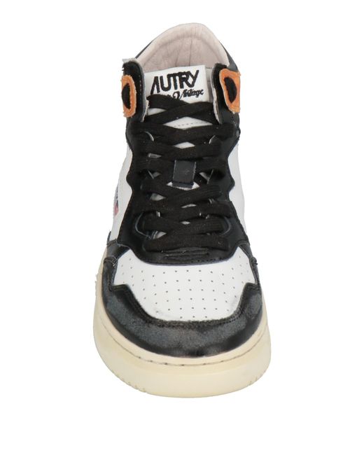 Autry Black Trainers for men