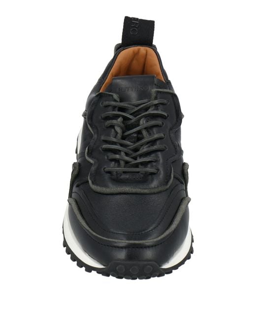 Buttero Black Trainers for men