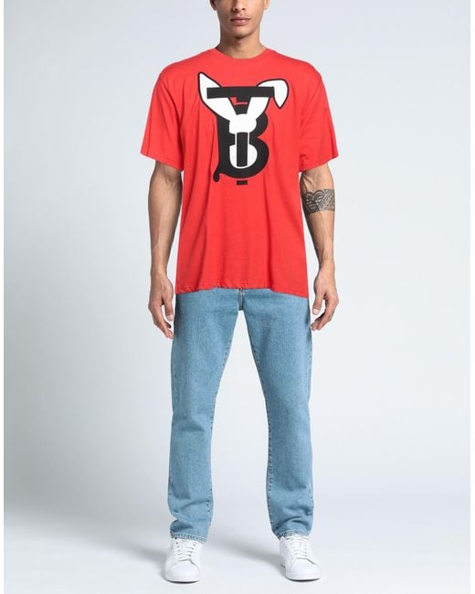 Camiseta Burberry de hombre de color Red