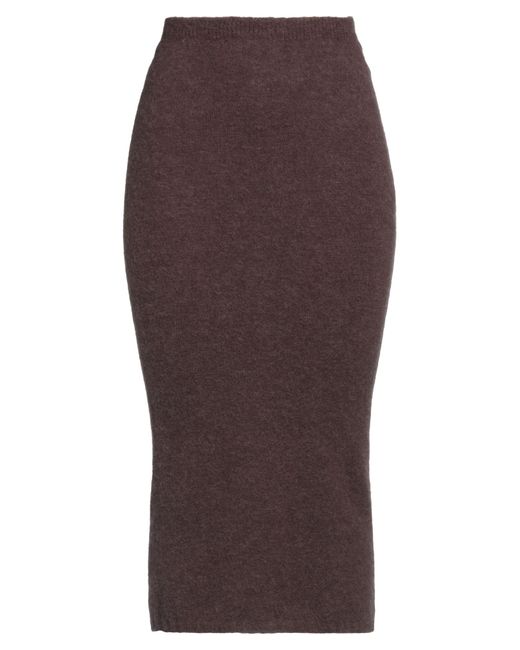 Paloma Wool Brown Midi Skirt