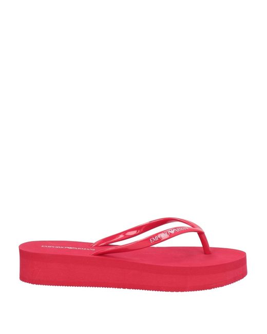 Emporio Armani Pink Thong Sandal